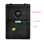 Shanyi Shida practical 7-inch high-definition LCD night vision waterproof adjustable angle video doorbell - Image 2