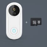 Smart Door Monitoring Video Doorbell Camera Electronic Cat Eye Home High-Definition Wireless Wifi Remote Connection Mobile Phone - Image 2
