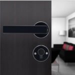 Compatible With Apple, Fingerprint Door Lock Smart Bluetooth Password Handle Lock APP Unlock Keyless Entry Works With IOS Android - Image 7