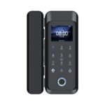 Glass Door Fingerprint Lock Office Password Lock Free Opening Shop Card Access Control Remote APP Smart Lock - Image 4