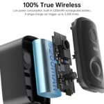 Low Power Security Camera CL30 Outdoor Security Cameras Motion Detected Easy To Set Up Wireless Battery Camera With Solar Panel - Image 2