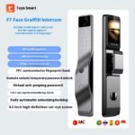 Face Recognition Fingerprint Password Smart Door Lock - Image 2