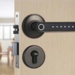 Compatible With Apple, Fingerprint Door Lock Smart Bluetooth Password Handle Lock APP Unlock Keyless Entry Works With IOS Android - Image 4