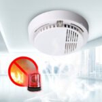 Smoke Alarm Detector Fire Gas Alarm Detector With Battery Photoelectric Sensor Alert Warning - Image 3