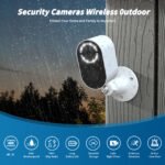 Solar Battery Security Camera Wireless Wifi CCTV Solar Powered Camera Surveill Camera Outdoor - Image 2