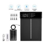 Remote Control Timing Alarm Solar Chicken House Door - Image 6