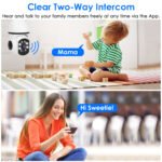 1Pc E27 WiFi Bulb Camera 1080P FHD WiFi IP Pan Tilt Security Surveillance Camera With Two-Way Audio Full Color Night Vision Flood Light Motion Tracking Siren Function APP Control - Image 9