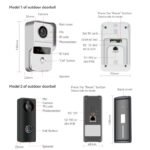 Video Intercom Doorbell 1v2 Real-time Monitoring Wireless Network Intelligent Intercom System Doorbell - Image 3