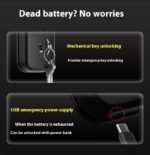 Smart Door Lock Card Electronic Password Entry Door - Image 2