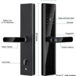 Smart Door Lock With The Fingerprint Password Card - Image 3