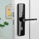 Sumus Electronic Door Handle Chip Card Best NFC Fingerprint Wireless Smart Home Office Lock